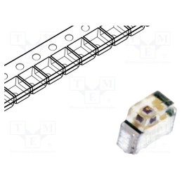 20 pcs : LTST-S270KRKT - LED, SMD, 0604, red, 18÷54mcd, 1.6x1.15x0.6mm, 130°, 2÷2.4V, 20mA