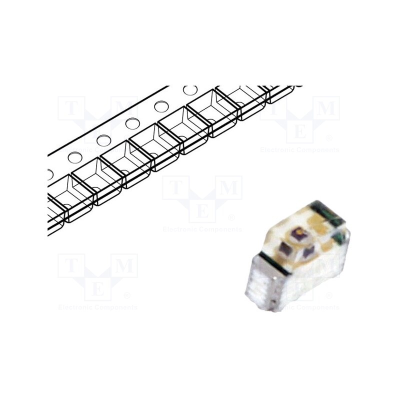 20 pcs : LTST-S270KRKT - LED, SMD, 0604, red, 18÷54mcd, 1.6x1.15x0.6mm, 130°, 2÷2.4V, 20mA