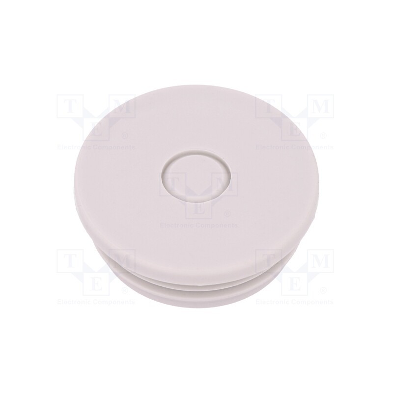 10 pcs : 23142001 - Stopper, elastomer thermoplastic TPE, light grey, 1.5÷4.5mm