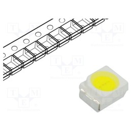 20 pcs : LL-R3528WC-W2-1D - LED, SMD, 3528,PLCC2, white cold, 1000÷1400mcd, 120°, 20mA, 95mW
