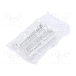 10 set : ZD4TC 5,08J ABS V0 - Terminals cover, light grey, UL94V-0, ABS, 5.08mm, 4pcs.
