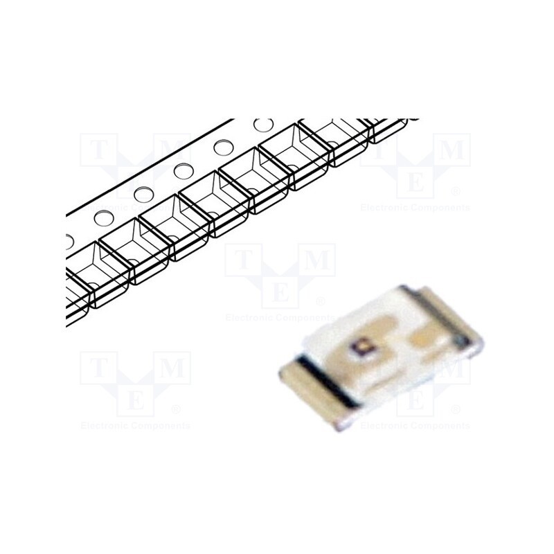 20 pcs : LTST-C193KGKT-5A - LED, SMD, 0603, green, 4.5÷28mcd, 1.6x0.8x0.35mm, 130°, 1.7÷2.3V