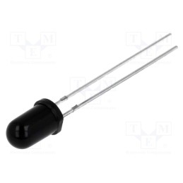 20 pcs : LL-503PDD2E - PIN IR photodiode, 5mm, THT, 940nm, 700÷1200nm, 2nA, convex, black