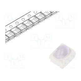 20 pcs : RF-P43D6-IPL-FT - IR transmitter, 930÷940nm, SMD, Dim: 4.3x3.5x3.85mm, 50mA, 35mW/sr