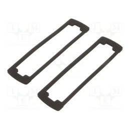 10 set : ALUG706-SEAL - Gasket, ALUG706, Gasket material: neoprene, 2pcs.