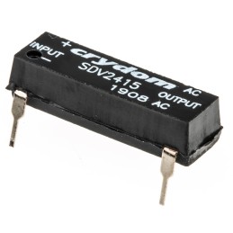 1 pcs - Sensata / Crydom SDV Series Solid State Relay, 1.5 A rms Load, PCB Mount, 280 V rms Load, 10 V dc Control