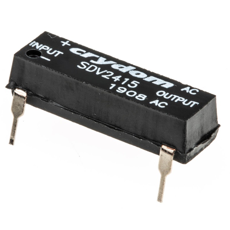 1 pcs - Sensata / Crydom SDV Series Solid State Relay, 1.5 A rms Load, PCB Mount, 280 V rms Load, 10 V dc Control
