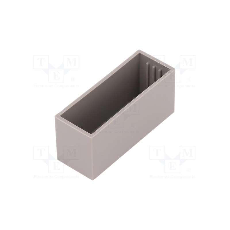 10 pcs : S38.8 - Enclosure: designed for potting, X: 15mm, Y: 40mm, Z: 19mm, ABS
