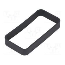 10 pcs : RWK-3.4 -AS - Case ring, Series: WITEK, WK-3, Colour: dark grey