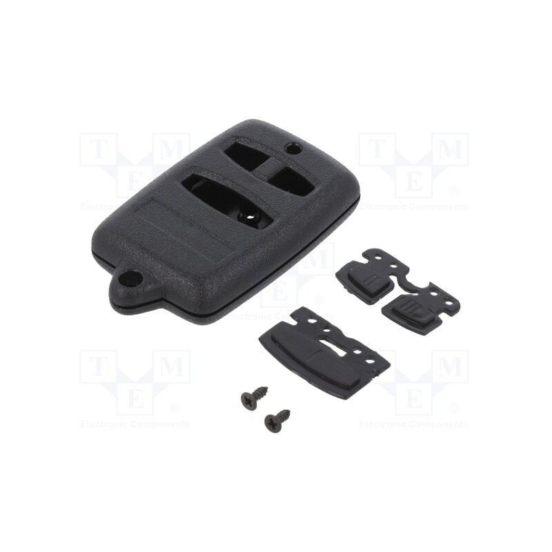 10 pcs : P-32BK - Enclosure: for remote controller, IP20, X: 36mm, Y: 54mm, Z: 12mm