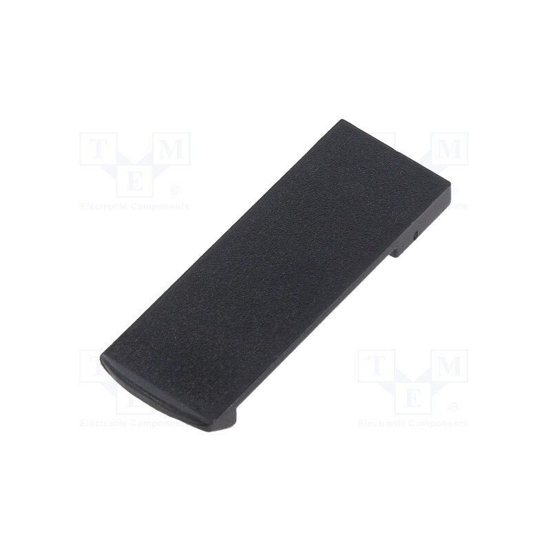10 pcs : CL002N-S - Clip, black, Series: CLIPS, 39x14x3mm