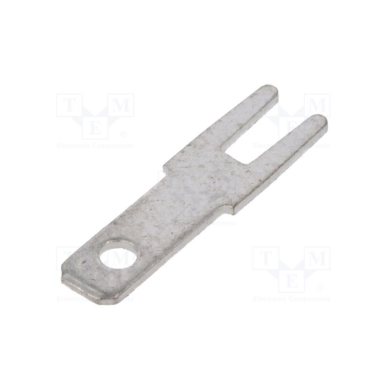 50 pcs : 61-3391-21/0030 - Terminal: flat, 2.8mm, 0.5mm, male, THT, Overall len: 13mm, straight