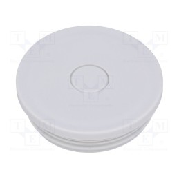10 pcs : 23143201 -AS - Stopper, elastomer thermoplastic TPE, light grey, 1.5÷4.5mm