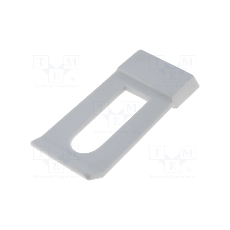 10 pcs : FI-17 GY - Suspension for enclosure, ABS, 60.5x28.5x5.5mm, grey
