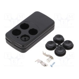 10 pcs : Z132 ABS - Enclosure: for remote controller, X: 35mm, Y: 65.5mm, Z: 13mm