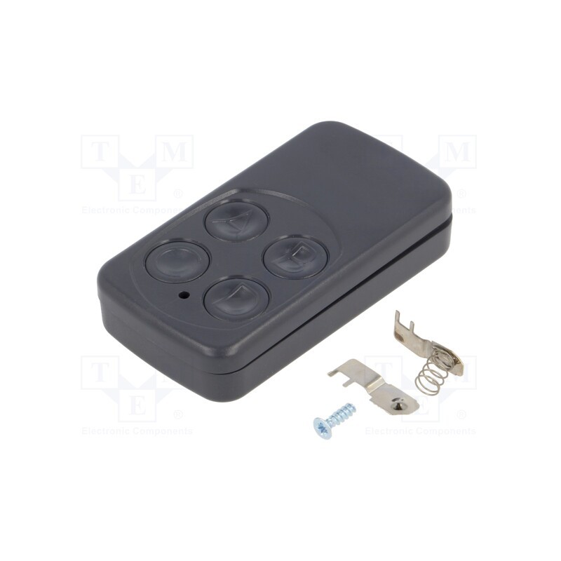 10 pcs : Z132G ABS - Enclosure: for remote controller, X: 35mm, Y: 65.5mm, Z: 13mm