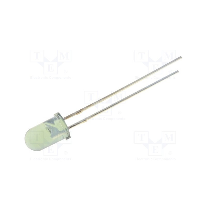 20 pcs : OSI5LA5113A - IR transmitter, 5mm, 940nm, transparent,green, 12mW, 15°, THT