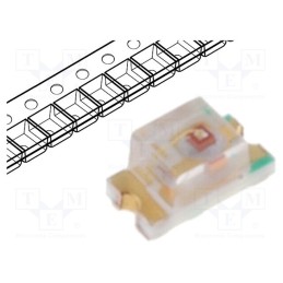 20 pcs : LL-S190GC-2A - LED, SMD, 0603, yellow green, 4÷8mcd, 1.6x0.8x0.8mm, 140°, 2.1÷2.8V