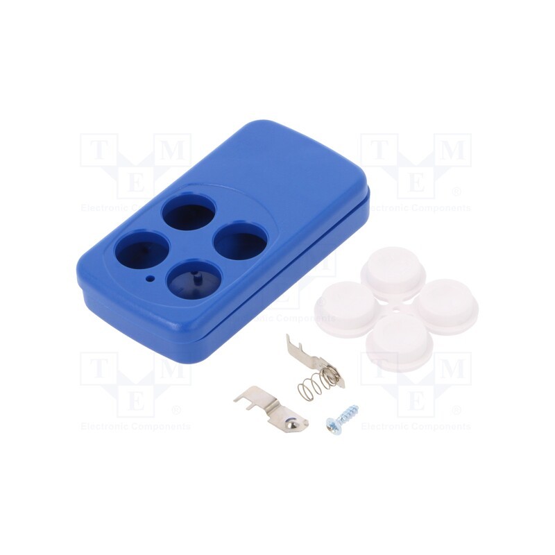 10 pcs : Z132 MIX1 ABS - Enclosure: for remote controller, X: 35mm, Y: 65.5mm, Z: 13mm