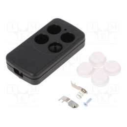 10 pcs : Z132 MIX3 ABS - Enclosure: for remote controller, X: 35mm, Y: 65.5mm, Z: 13mm