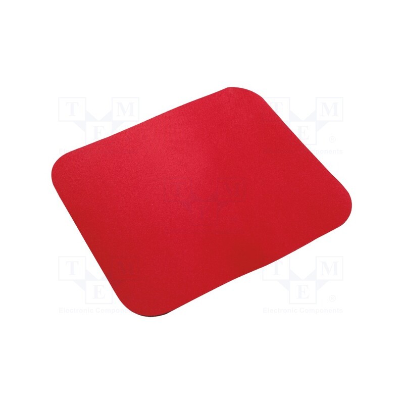 10 pcs : ID0128 - Mouse pad, red, 220x250x3mm