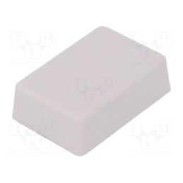 10 pcs : Z43 J PS - Enclosure: multipurpose, X: 29mm, Y: 44mm, Z: 15mm, polystyrene, grey