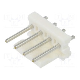 50 pcs : 640388-4 - Socket, wire-board, male, MTA-156, 3.96mm, PIN: 4, round contacts