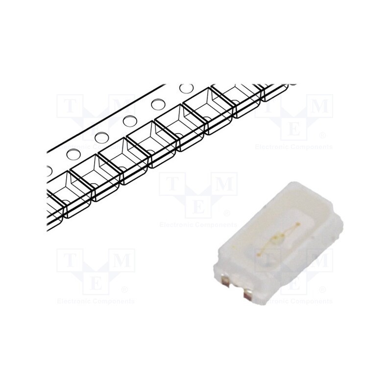 20 pcs : OSG53014C1A-30MA - LED, SMD, 3014, green, 1600÷2000mcd, 3x1.4x0.8mm, 120°, 2.8÷3.6V