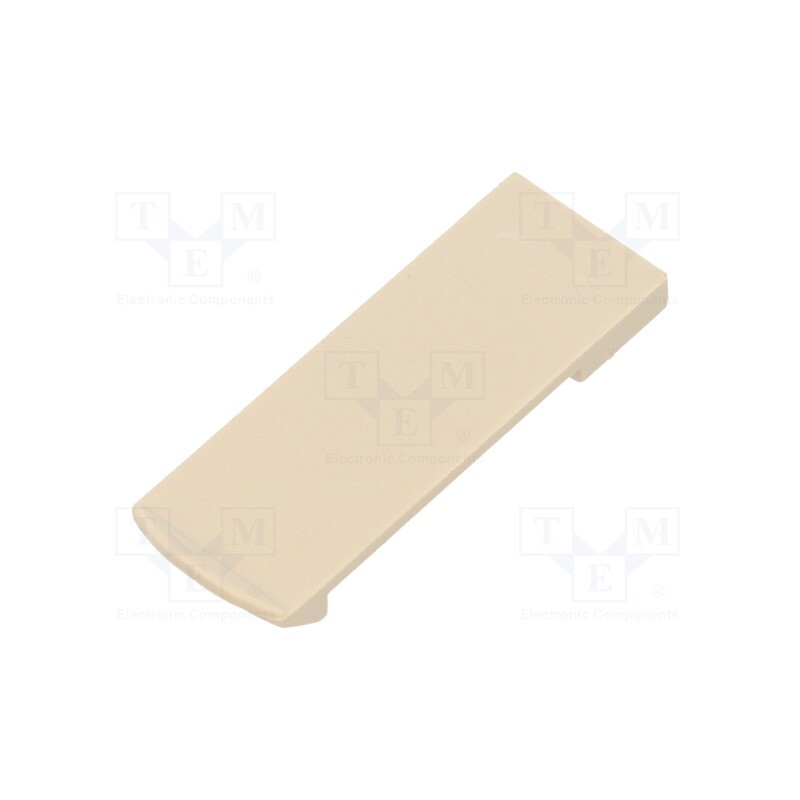10 pcs : CL002M-S - Clip, ivory, Series: CLIPS, 39x14x3mm
