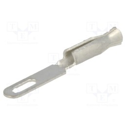 50 pcs : 64-1389-11/0030 - Tip: socket for solder pin, soldering, for cable, silver plated