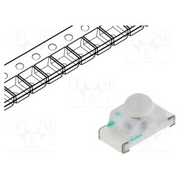 20 pcs : OSO5060341F - LED, SMD, 0603, orange, 200÷400mcd, 1.6x0.8x0.95mm, 35°, 1.8÷2.4V