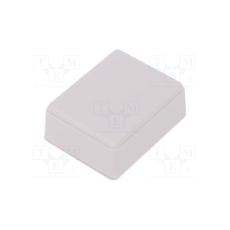 10 pcs : Z47 J PS - Enclosure: multipurpose, X: 40mm, Y: 50mm, Z: 20mm, polystyrene, grey