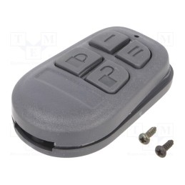 10 pcs : P-31DG/DG - Enclosure: for remote controller, IP20, X: 36mm, Y: 58mm, Z: 13mm