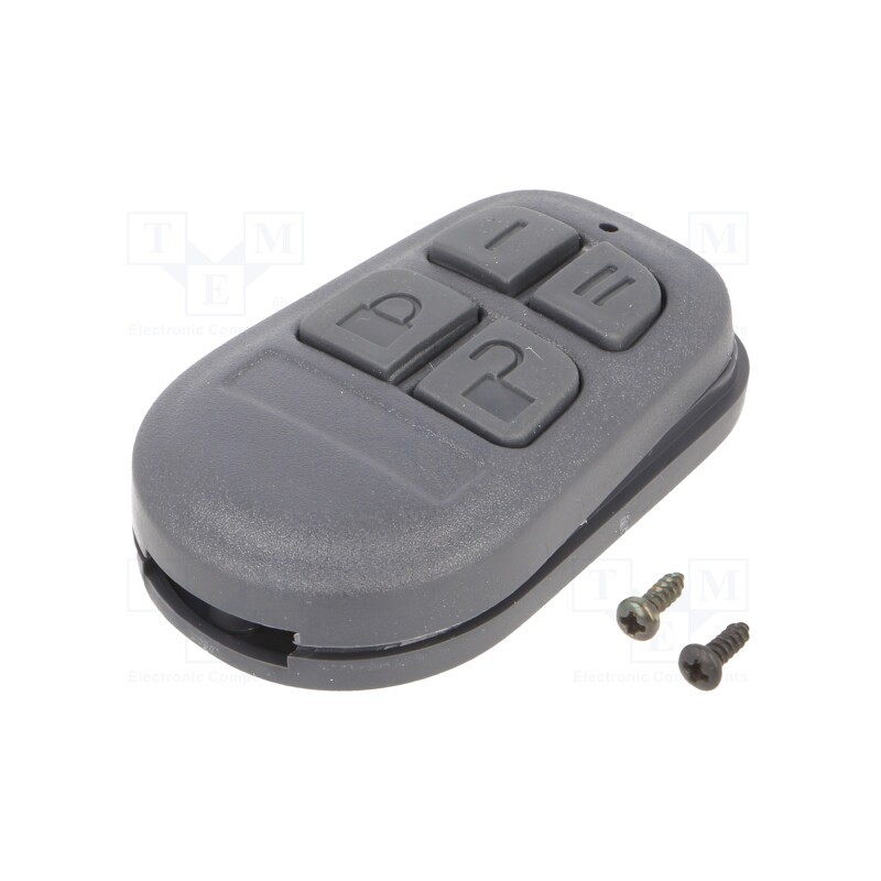 10 pcs : P-31DG/DG - Enclosure: for remote controller, IP20, X: 36mm, Y: 58mm, Z: 13mm