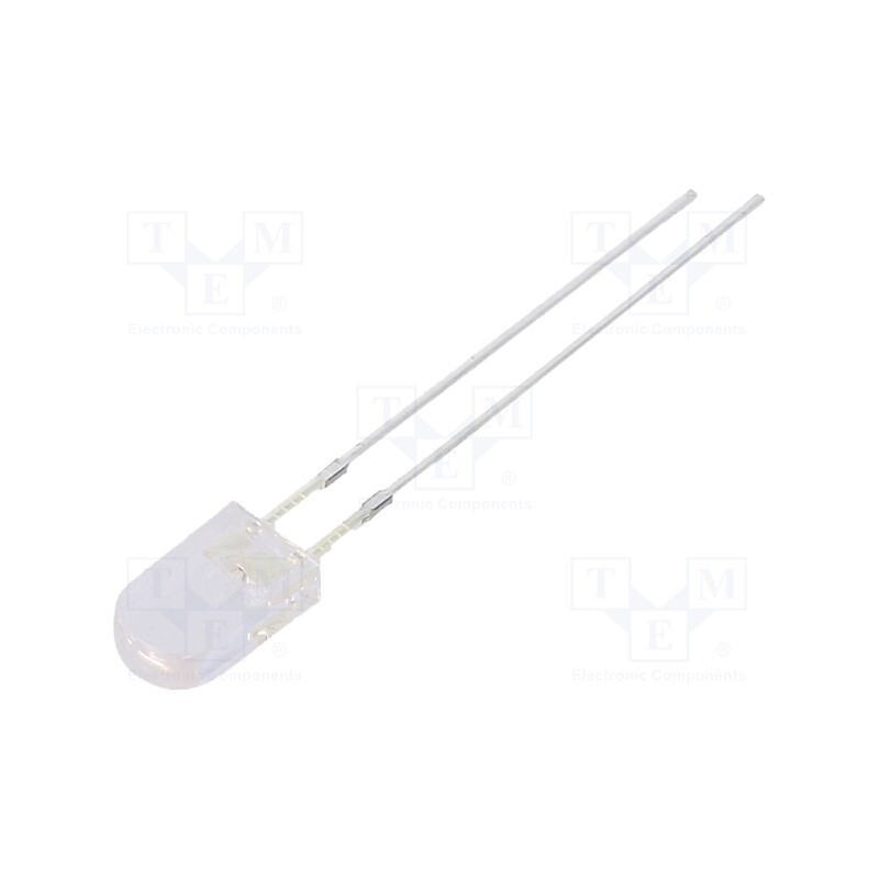 20 pcs : OSI3CA7WA1B - IR transmitter, transparent, P opt: 30mW, 100°, λp max: 850nm, THT
