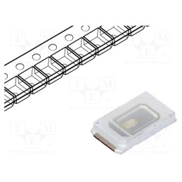 20 pcs : LL-R5730B-B4H-Q5 - LED, SMD, 5730,PLCC2, blue, 5÷8lm, 5.7x3x0.8mm, 120°, 2.8÷3.6V