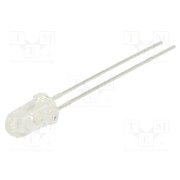 20 pcs : SSL-LX5093XGC - LED, 5mm, green, 250mcd, 20°, Front: convex, 2.2÷2.6V, No.of term: 2