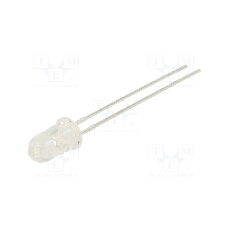 20 pcs : SSL-LX5093XGC - LED, 5mm, green, 250mcd, 20°, Front: convex, 2.2÷2.6V, No.of term: 2