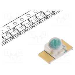 20 pcs : LTST-C950KRKT - LED, SMD, 1608, red, 450÷1800mcd, 3.2x1.6x1.55mm, 25°, 1.8÷2.4V