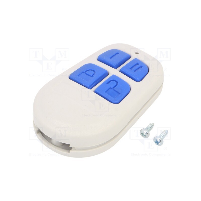 10 pcs : P-31G/BL - Enclosure: for remote controller, IP20, X: 36mm, Y: 58mm, Z: 13mm