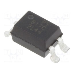 20 pcs : PS817-SMD - Optocoupler, SMD, OUT: transistor, Uinsul: 5kV, CTR@If: 400%@5mA