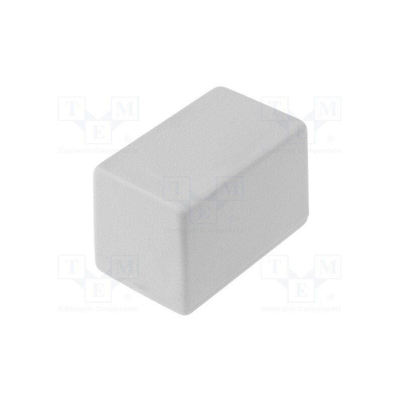 10 pcs : KM-03 GY - Enclosure: designed for potting, X: 16mm, Y: 26mm, Z: 17mm, ABS, grey