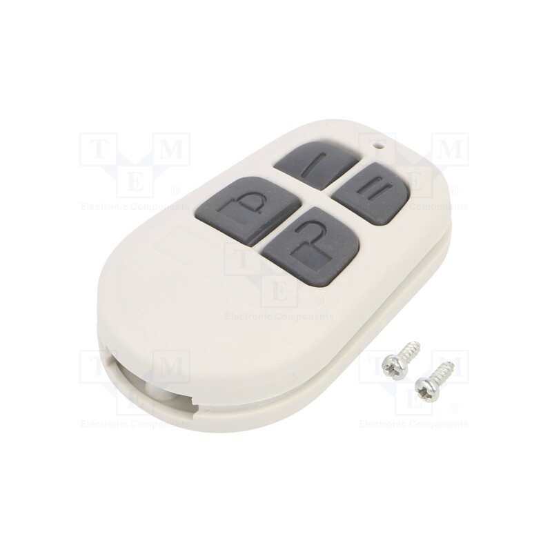 10 pcs : P-31G/DG - Enclosure: for remote controller, IP20, X: 36mm, Y: 58mm, Z: 13mm