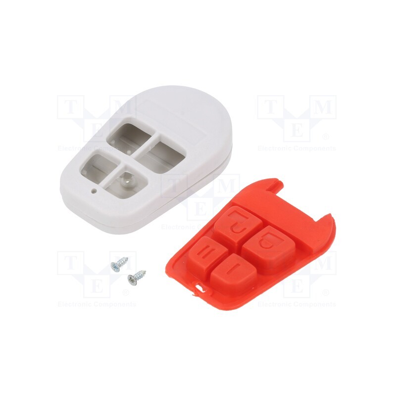 10 pcs : P-31G/R - Enclosure: for remote controller, IP20, X: 36mm, Y: 58mm, Z: 13mm