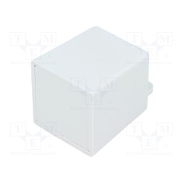 10 pcs : KM-16B/GY - Enclosure: multipurpose, with fixing lugs, X: 31mm, Y: 36mm, Z: 31mm