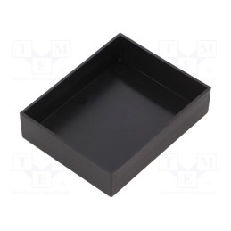 10 pcs : 8.117 - Enclosure: designed for potting, X: 54mm, Y: 68mm, Z: 16.5mm, ABS