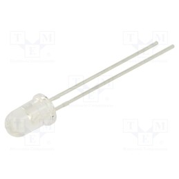 20 pcs : LTL2P3KGKNN - LED, 5mm, green, 520÷980mcd, 22°, Front: convex, 2.1÷2.4V