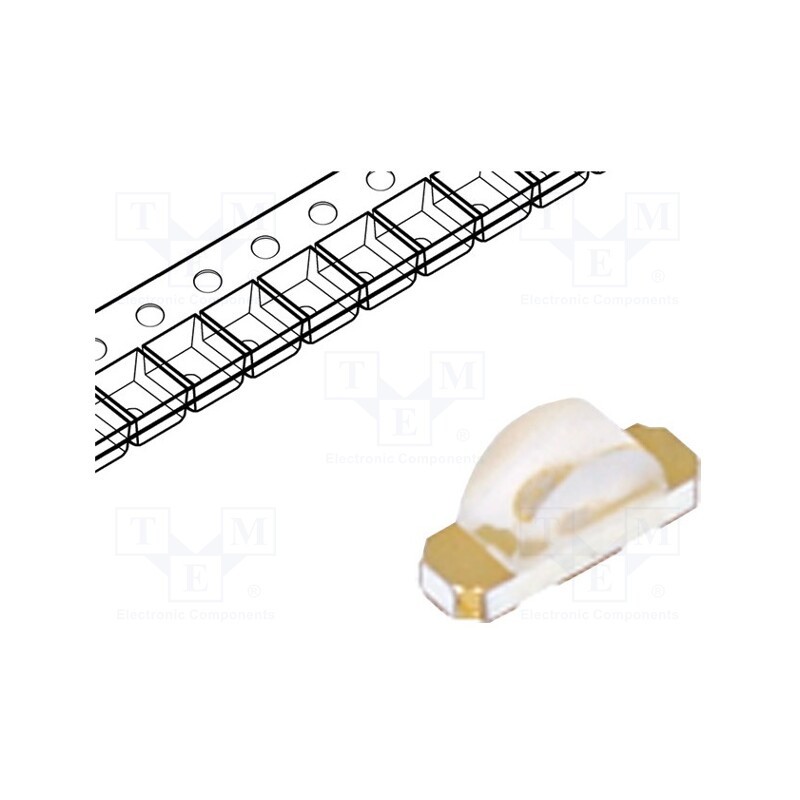 20 pcs : LL-S110UYC-Y2-2B - LED, SMD, 1204, yellow, 100÷150mcd, 3.2x1.5x1mm, 120°, 1.6÷2.4V