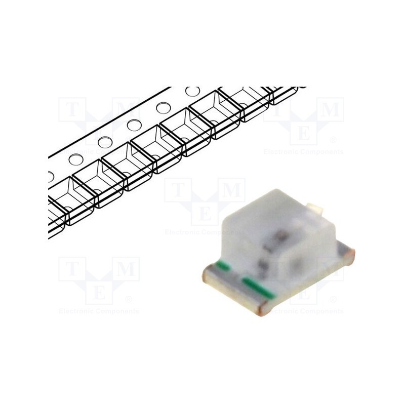 20 pcs : LL-S170IRC-2A - IR transmitter, 0805, 940nm, transparent, 100mW, 140°, SMD, 20mA