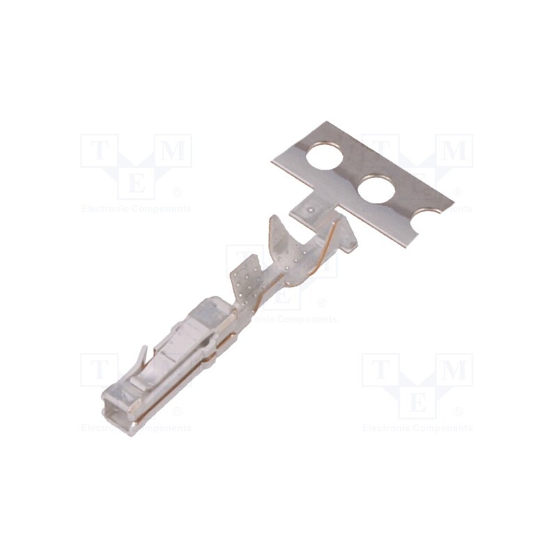 50 pcs : 76347-402LF - Contact, female, tinned, 30AWG÷22AWG, Dubox®, cut from reel, FCI